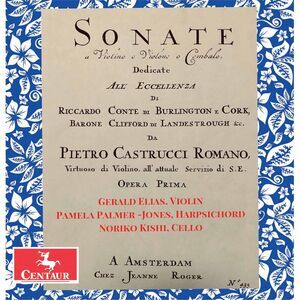 Palmer-Jones - Sonate a Violino E Violone  CD